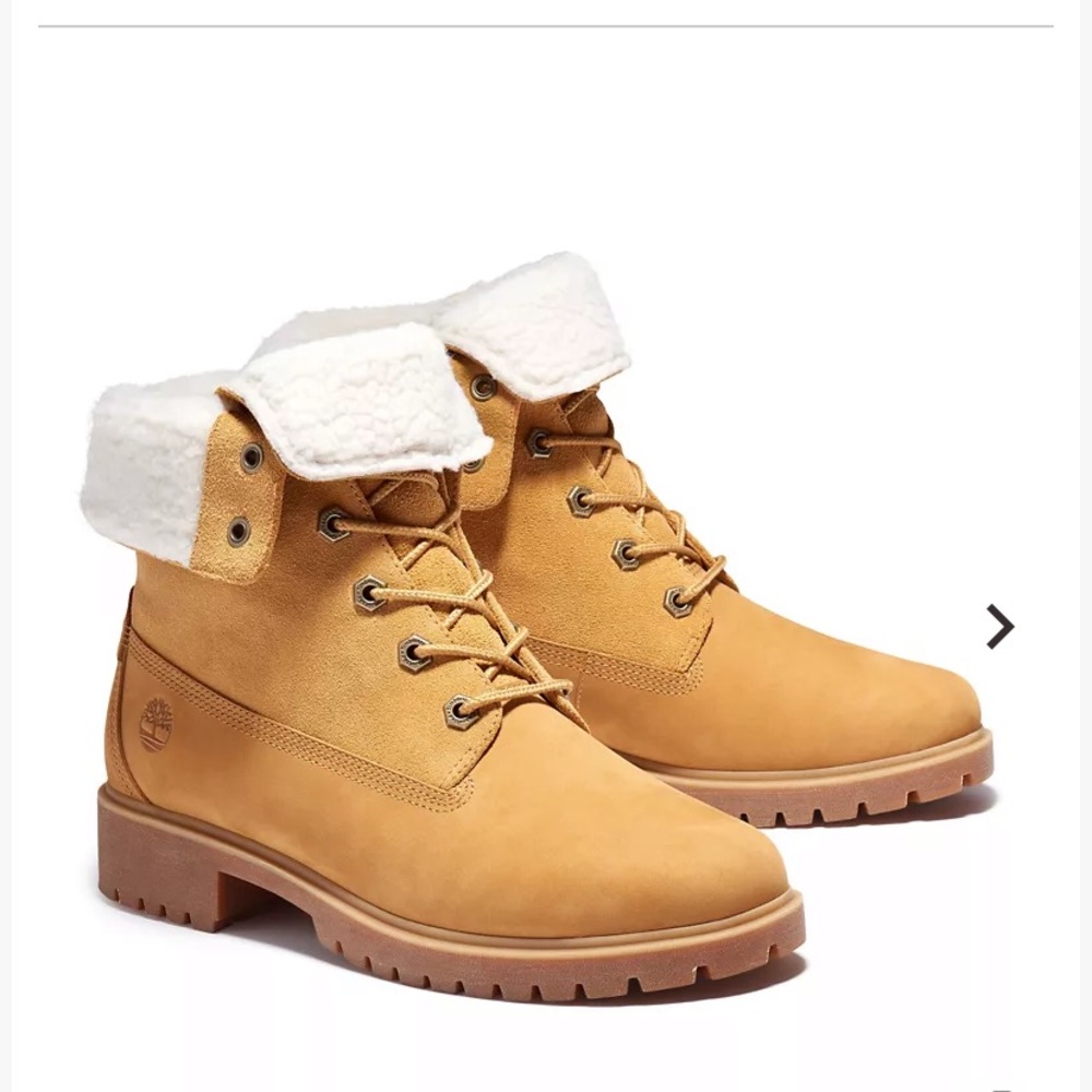 NWT Timberland Jayne Waterproof Teddy Fleece Boot